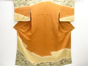 東京ますいわ屋　縮緬地草花模様訪問着